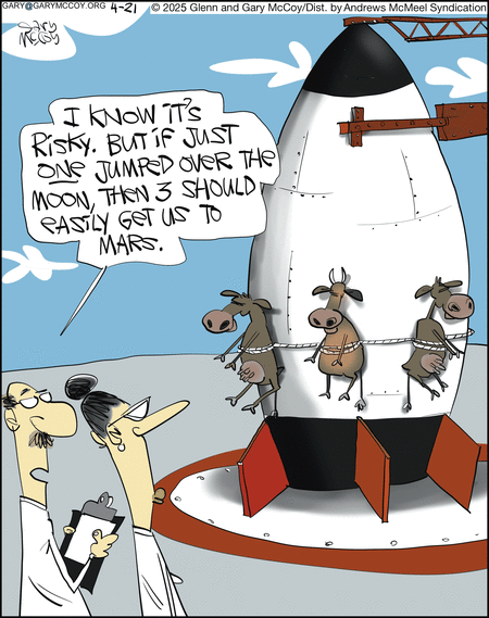 The Flying McCoys by Gary McCoy and Glenn McCoy on Mon, 21 Apr 2025