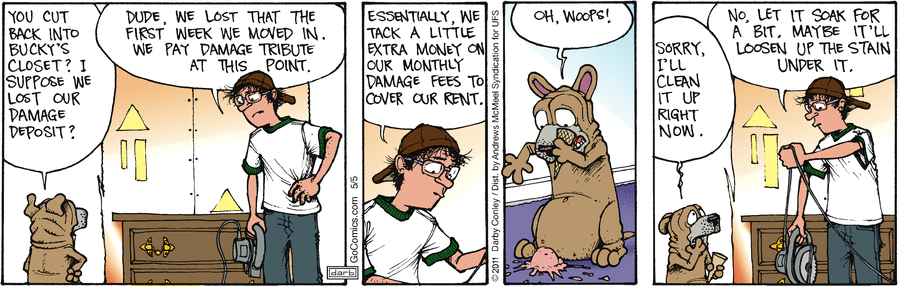 Get Fuzzy by Darby Conley on Mon, 05 May 2025
