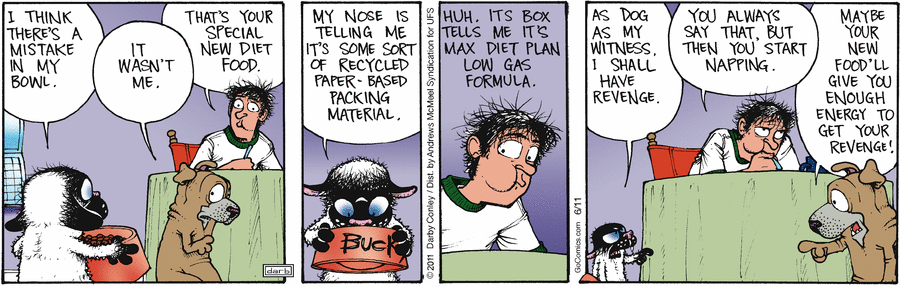 Get Fuzzy by Darby Conley on Wed, 11 Jun 2025