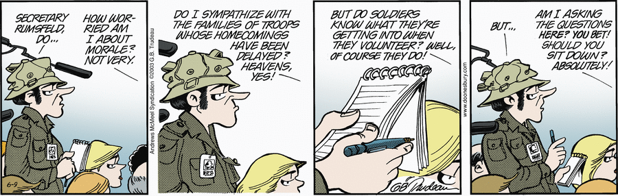 Doonesbury by Garry Trudeau on Mon, 09 Jun 2025