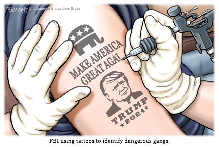 Clay Bennett by Clay Bennett on Sun, 04 May 2025