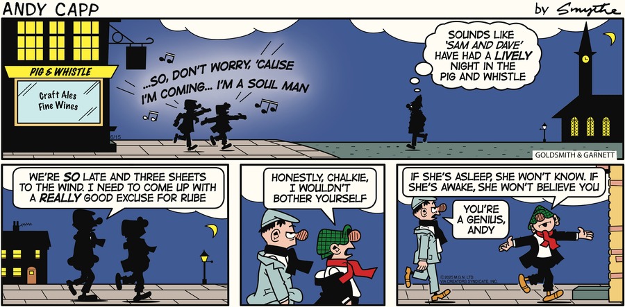 Andy Capp by Reg Smythe on Sun, 15 Jun 2025
