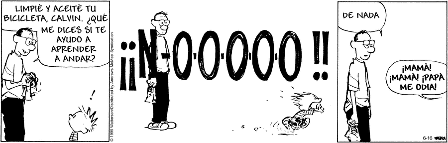 Calvin and Hobbes en Español by Bill Watterson on Mon, 16 Jun 2025