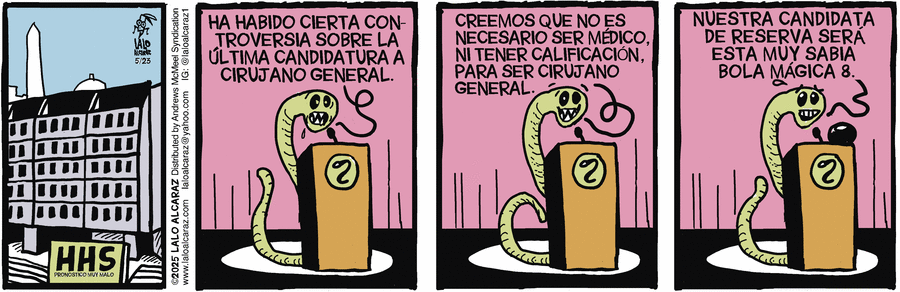 La Cucaracha en Español by Lalo Alcaraz on Fri, 23 May 2025