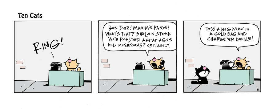 Ten Cats by Graham Harrop on Sat, 21 Jun 2025