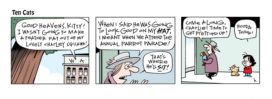 Ten Cats by Graham Harrop on Tue, 27 May 2025