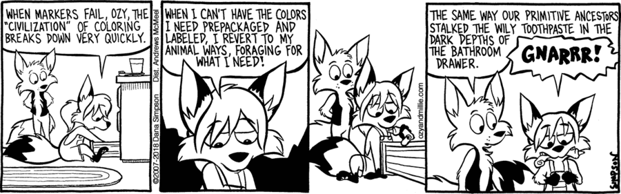 Ozy and Millie by Dana Simpson on Mon, 09 Jun 2025