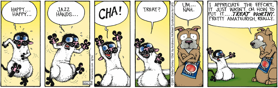 Get Fuzzy by Darby Conley on Sat, 14 Jun 2025