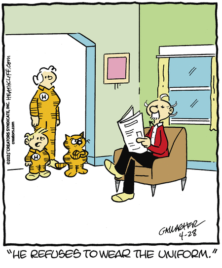 Heathcliff by Peter Gallagher and George Gately on Mon, 28 Apr 2025