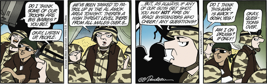 Doonesbury by Garry Trudeau on Wed, 11 Jun 2025