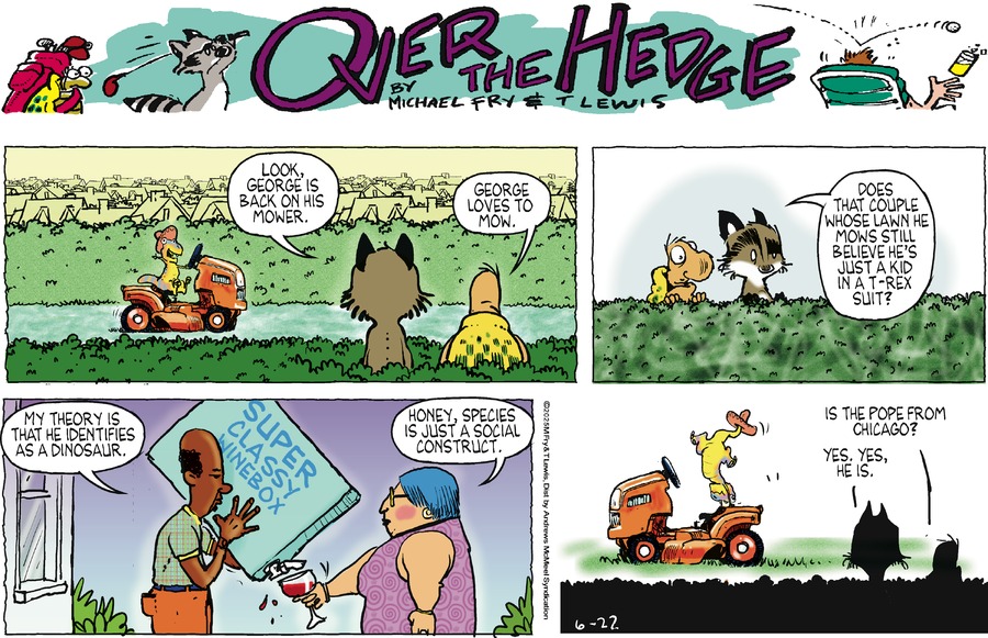 Over the Hedge by Michael Fry and T Lewis on Sun, 22 Jun 2025