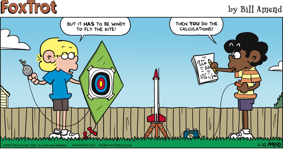 FoxTrot by Bill Amend on Sun, 22 Jun 2025