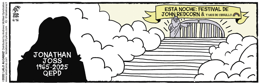 La Cucaracha en Español by Lalo Alcaraz on Mon, 16 Jun 2025