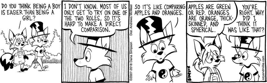 Ozy and Millie by Dana Simpson on Wed, 09 Apr 2025