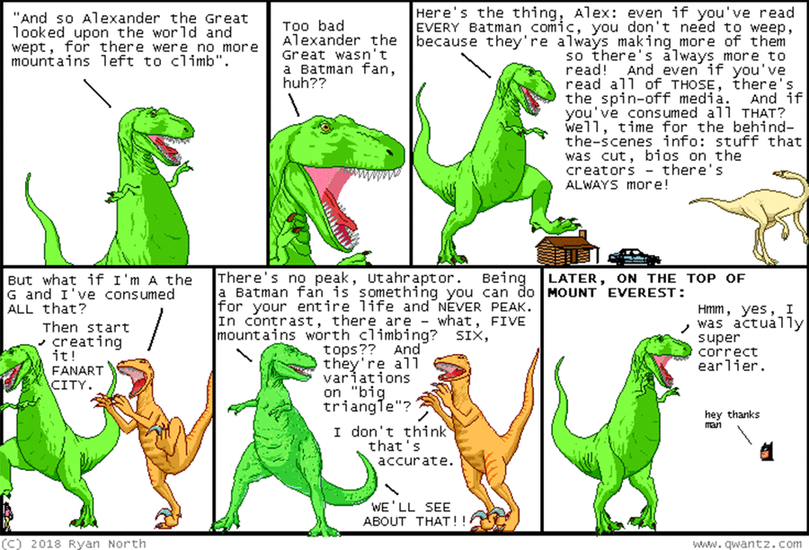 Dinosaur Comics by Ryan North on Thu, 10 Apr 2025