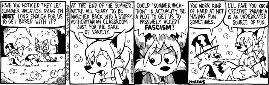 Ozy and Millie by Dana Simpson on Wed, 04 Jun 2025