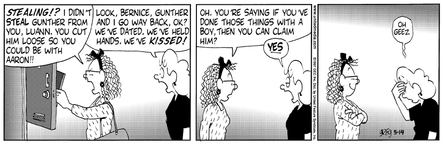 Luann Againn by Greg Evans on Wed, 14 May 2025
