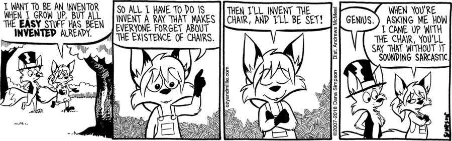 Ozy and Millie by Dana Simpson on Thu, 03 Apr 2025