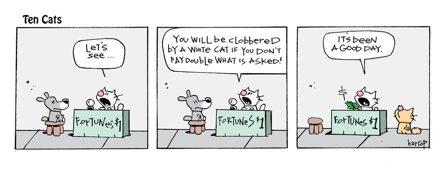 Ten Cats by Graham Harrop on Mon, 23 Jun 2025