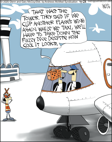 The Flying McCoys by Gary McCoy and Glenn McCoy on Wed, 23 Apr 2025
