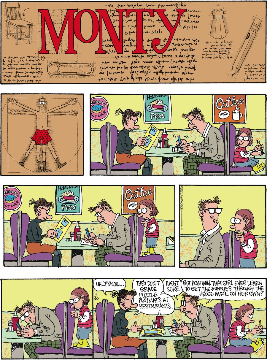Monty by Jim Meddick  on Sun, 20 Apr 2025