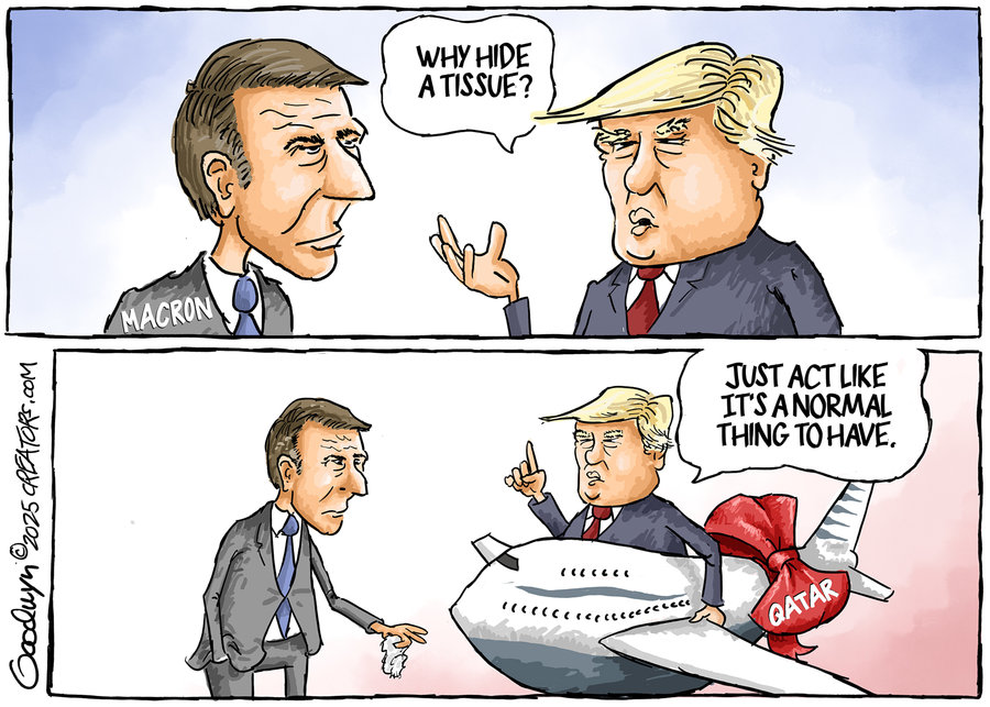 Al Goodwyn Editorial Cartoons by Al Goodwyn for Wed, 14 May 2025