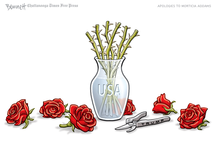 Clay Bennett by Clay Bennett on Tue, 06 May 2025