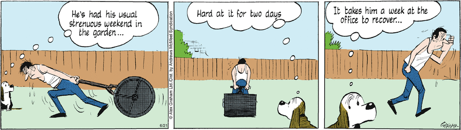 Fred Basset by Alex Graham on Sat, 21 Jun 2025