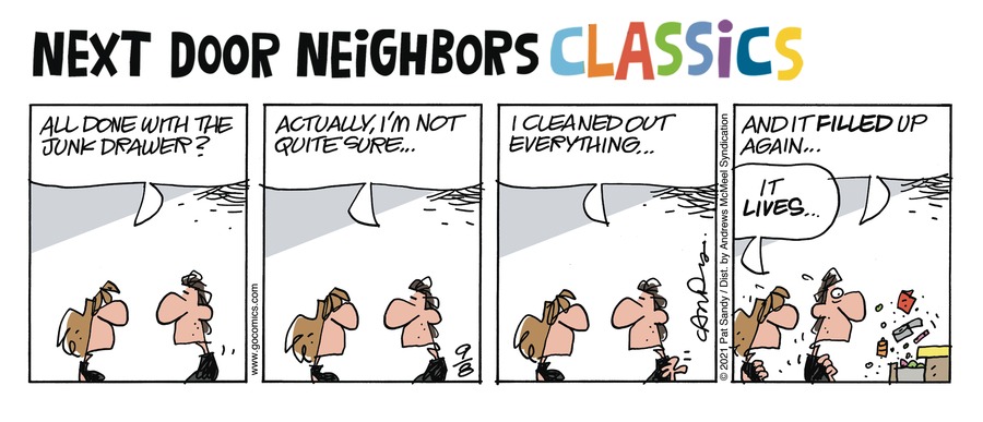 Next Door Neighbors by Pat Sandy on Sun, 11 May 2025