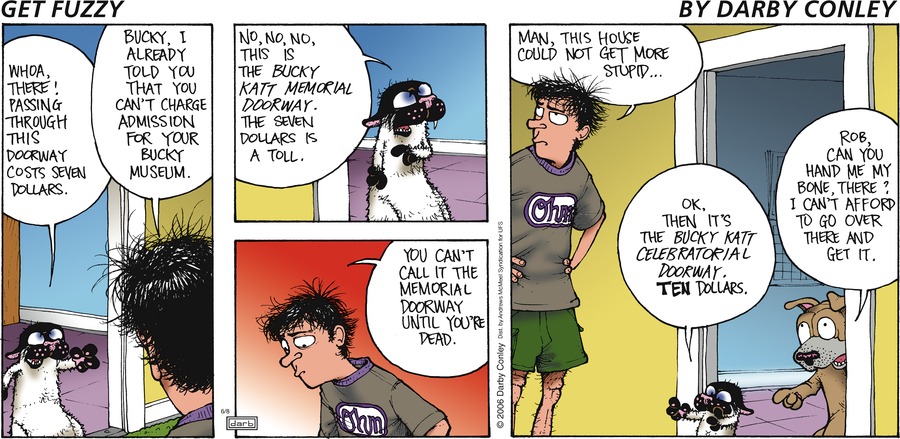 Get Fuzzy by Darby Conley on Sun, 08 Jun 2025