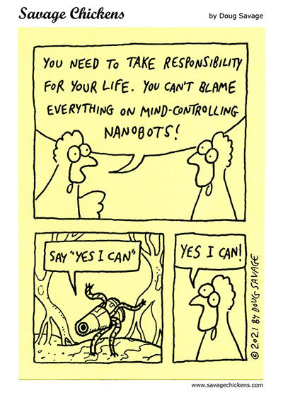 Savage Chickens by Doug Savage on Wed, 02 Apr 2025
