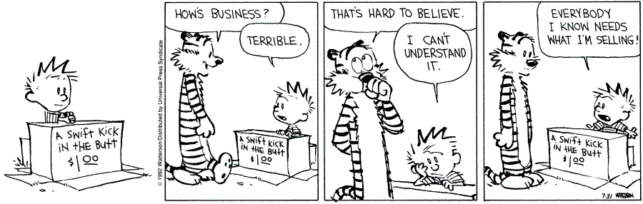 Calvin and Hobbes by Bill Watterson for July 31, 1992 | GoComics