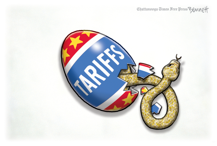 Clay Bennett by Clay Bennett on Sun, 20 Apr 2025
