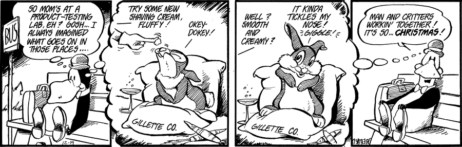 Bloom County by Berkeley Breathed on Mon, 21 Apr 2025
