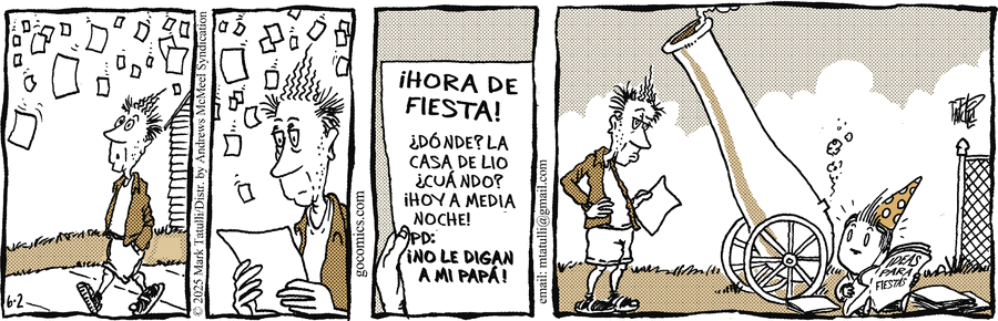 Lio en Español by Mark Tatulli on Mon, 02 Jun 2025