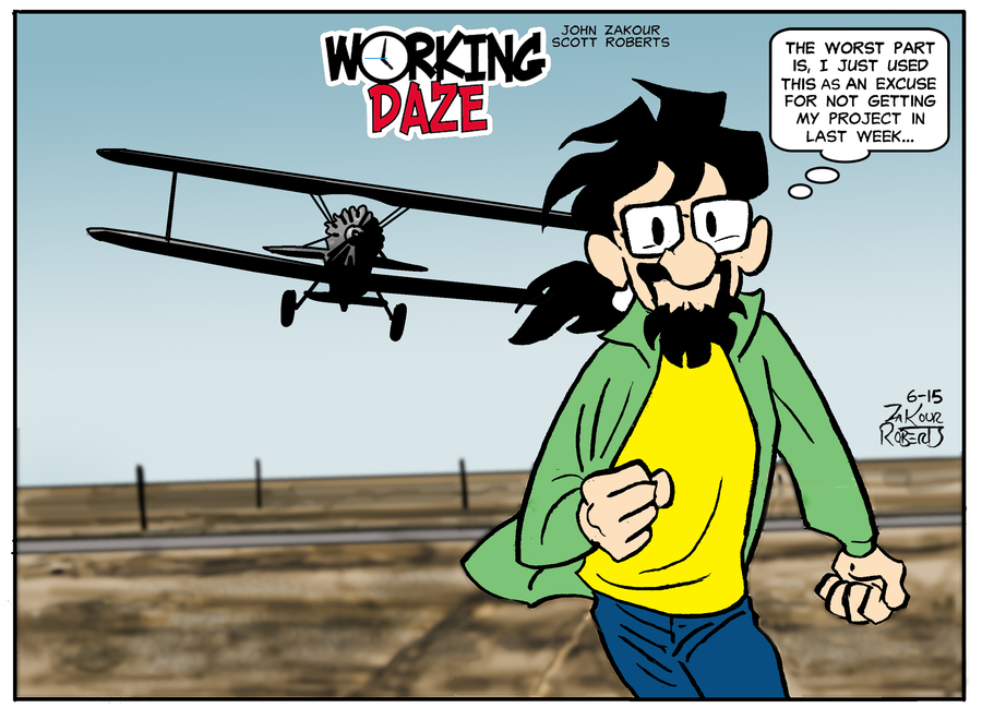 Working Daze by John Zakour and Scott Roberts on Sun, 15 Jun 2025