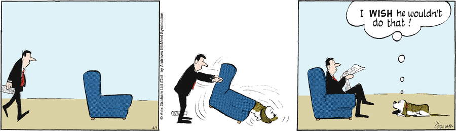 Fred Basset by Alex Graham on Tue, 01 Apr 2025