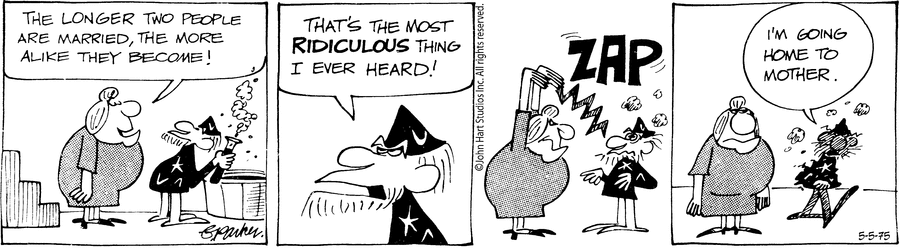 Wizard of Id Classics by Parker and Hart on Thu, 01 May 2025
