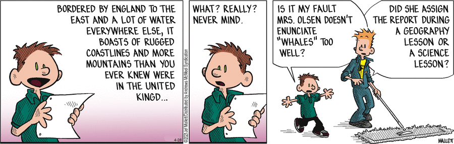 Frazz by Jef Mallett on Mon, 28 Apr 2025