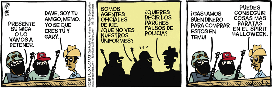 La Cucaracha en Espanol by Lalo Alcaraz