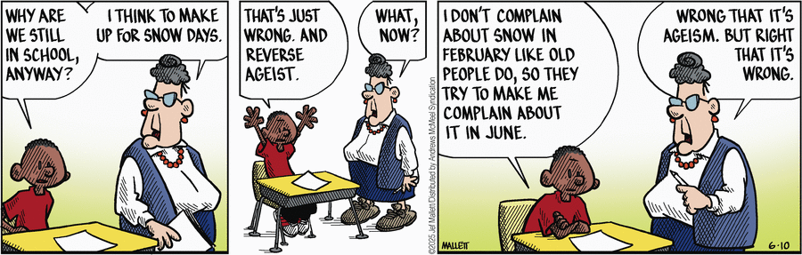 Frazz by Jef Mallett on Tue, 10 Jun 2025