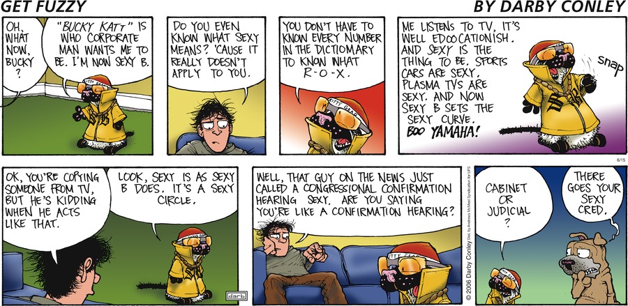 Get Fuzzy by Darby Conley on Sun, 15 Jun 2025