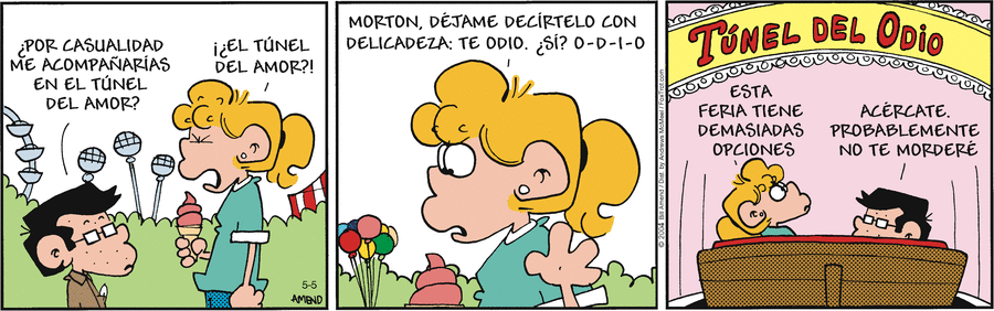 FoxTrot en Español by Bill Amend on Mon, 05 May 2025