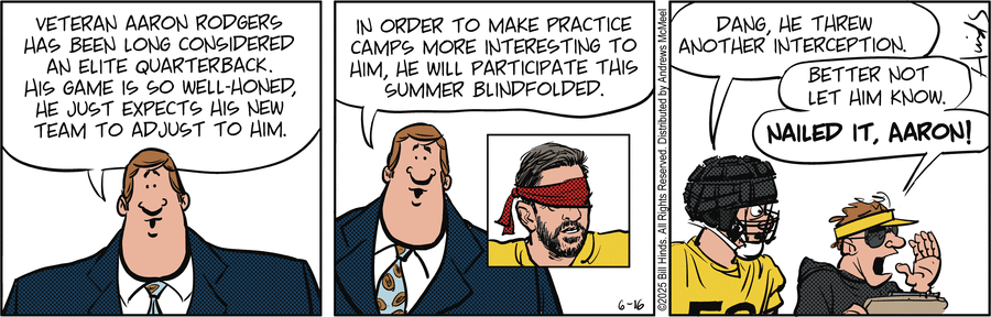 Tank McNamara by Bill Hinds on Mon, 16 Jun 2025