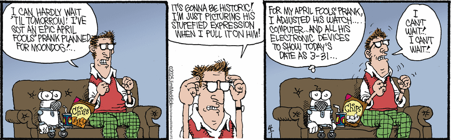 Monty by Jim Meddick  on Tue, 01 Apr 2025