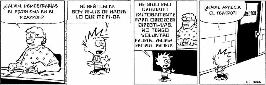 Calvin and Hobbes en Español by Bill Watterson on Fri, 02 May 2025