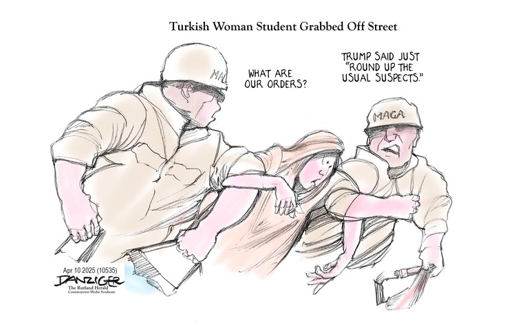 Jeff Danziger by Jeff Danziger on Wed, 09 Apr 2025