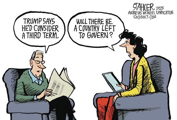 Jeff Stahler by Jeff Stahler on Tue, 01 Apr 2025