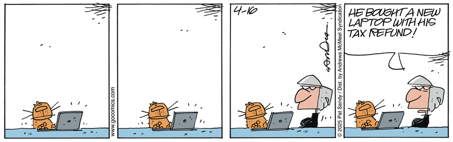 Next Door Neighbors by Pat Sandy on Wed, 16 Apr 2025