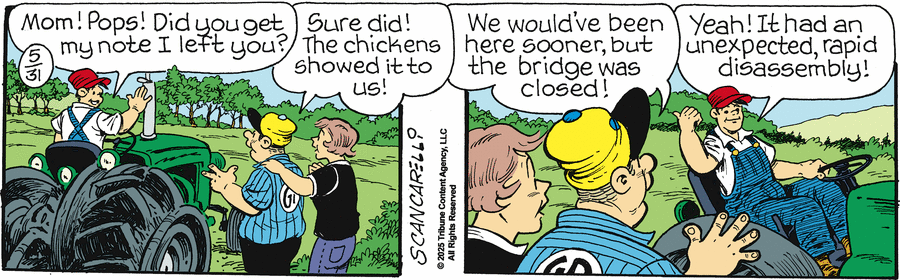 Gasoline Alley by Jim Scancarelli on Sat, 31 May 2025